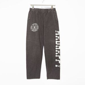 Madhappy Gray Terry Local Optimist Group Logo Joggers Sweatpants - Medium